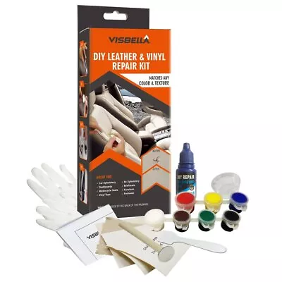 DIY Leather And Vinyl Repair Kit Tool Fix Holes Rips Car Seat Automotive Best US • $17.34