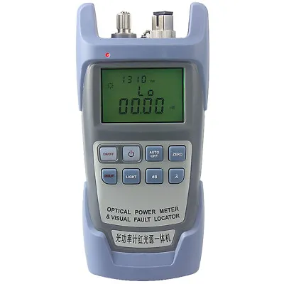 All-in-one PC Fiber Optic Power Meter 1mw 5km Laser Source Visual Fault Locator • $32.15