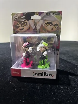 $69 • Buy Splatoon 2 Marie & Callie 'Squid Sisters' Amiibo For Nintendo Switch - New 🐙