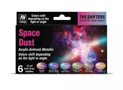 £18.52 • Buy Vallejo 17ml X6 77091 The Shifters Acrylic Paint Set - Space Dust