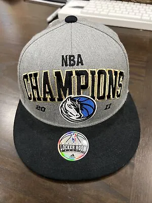 $60 • Buy Dallas Mavericks 2011 NBA Champions Snapback Hat Cap Finals- Adidas
