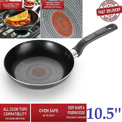 T-fal Easy Care Nonstick 10.5 Inch Fry Pan Grey - FREE SHIPPING • $21.99