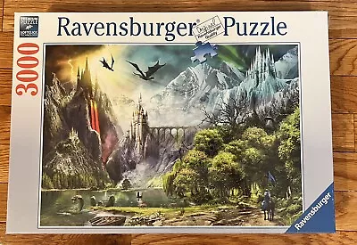 NEW SEALED Ravensburger 16462 Reign Of Dragons 3000 Pc Jigsaw Puzzle USA SELLER • $49.99