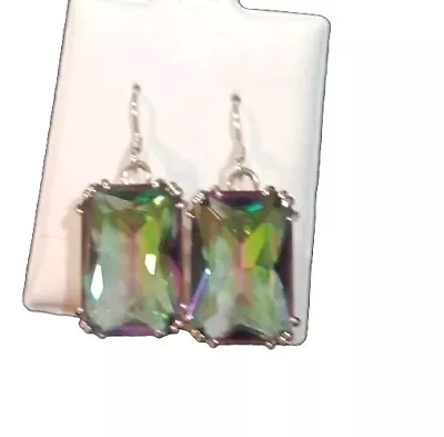 Sterling Silver Mystic Topaz Earrings ( Chuck Clemency) ? • $59.99