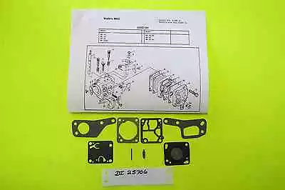 Walbro MDC DI 25706 Carb McCulloch Mini Mac Chainsaw K1-MDC  Carburetor Kit • $23.95