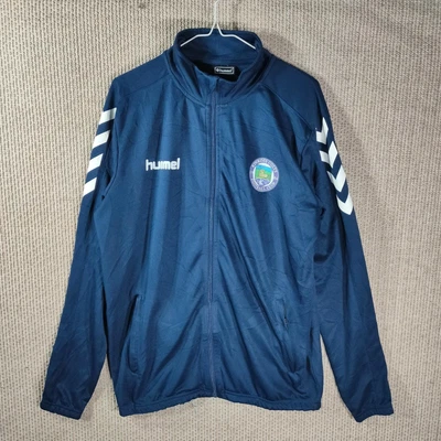 £2.50 • Buy Hummel Kinross Colts Mens Track Jacket Size Medium Navy Spellout Football