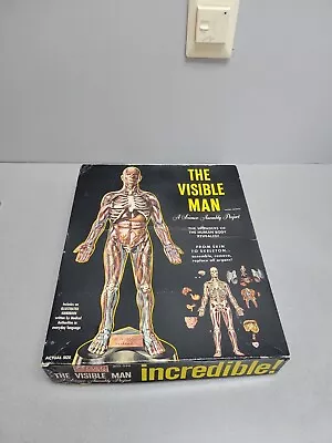 The Visible Man Science Model Kit By Renwal 1959 Used Vintage • $29.75