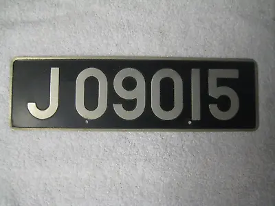 US FORCES IN ICELAND 1960s FOR ICELANDIC CIVIL STAFF # J 09015 (2) LICENSE PLATE • $149.99