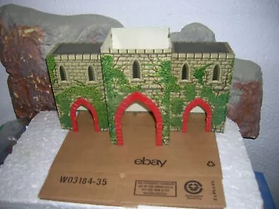 Vintage 1953 -54 MARX CASTLE  FORT TIN LITHO PRINCE VALIANT PLAYSET • $55