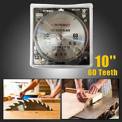 10  60 Teeth Circular Saw Blade Replacement For Metal Cutting ＆ Sawing Wood New • $7.99