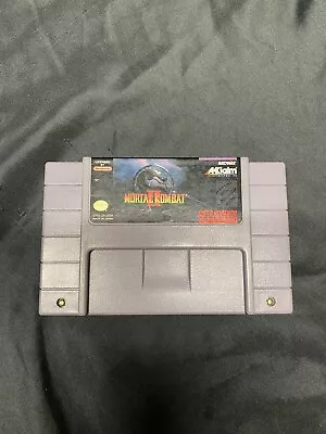 Mortal Kombat II (Nintendo SNES 1994) • $14.99