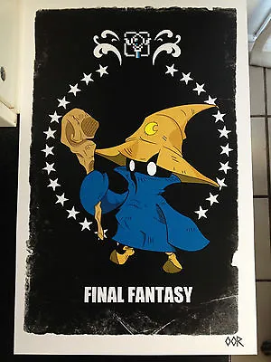 Final Fantasy Black Mage Poster Print • $7.99