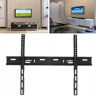 $20.96 • Buy LED LCD Fixed TV Wall Mount For 27-70  Kogan SONIQ LG TCL Weight Support 110lbs