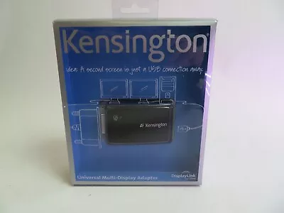 Kensington Universal Multi Display Adapter K33928us 907-0635-02 • $19.99