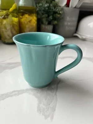 $9.95 • Buy Artistic Accent Portugal Mug Cup AQUA Blue Coffee Tea Ceramic Beautiful
