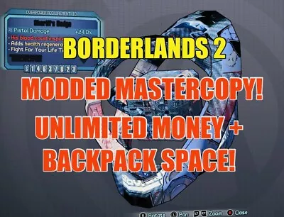 Borderlands 2 Modded Mastercopy Infinite Backpack + Max Money XBOX ONE +X/S +360 • $3.99