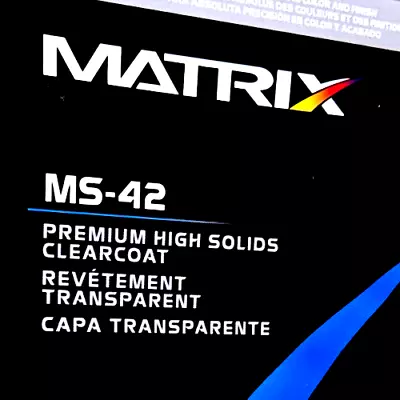 MATRIX SYSTEM MS-42 High Solids Premium Gallons CLEAR ONLY. • $218