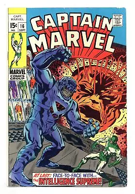 Captain Marvel #16 VG 4.0 1969 • $19.50