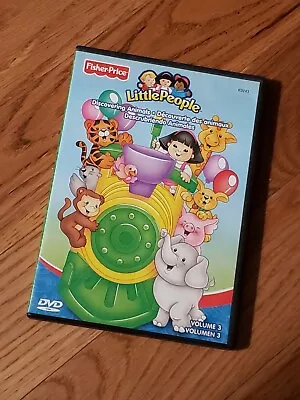 $5.99 • Buy Fisher Price Little People Volume 3 Discovering Animals DVD VERY GOOD Free Ship