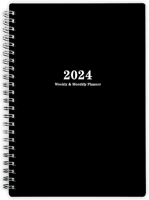 Blue Sky 2024 Weekly And Monthly Planner January - December 5  X 8  Flexible • $10.99