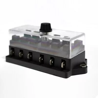 £11.99 • Buy Grayston 6 Way Automotive Fuse Box Suits Blade Type Fuses (GE72)