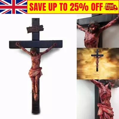 Handmade Realistic CrucifixRealistic Crucifix Wound For Meditation Wall Cross • £13.79