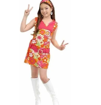 $26.99 • Buy Hippie Girl - San Francisco - 60's - 70's - Costume - Child - 2 Sizes