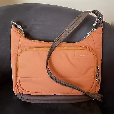 PacSafe Citysafe Bag LS100 Apricot • $45