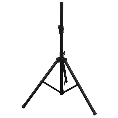 Quality Black 35mm Heavy Duty Adjustable Aluminium Tripod PA Speaker Stand - NEW • £29.99