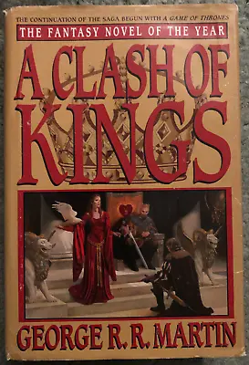 A Clash Of Kings George RR Martin Hardcover • $33.50