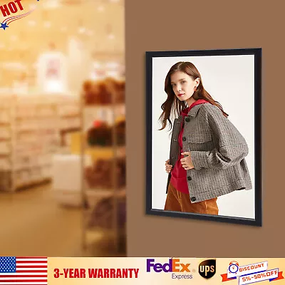 LED Light Box Movie Poster Display 24 X36  Advertising Frame Store Wall Mount US • $79