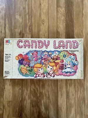 Vintage 1984 Candy Land Board Game Milton Bradley Missing Paper Manual • $39.99