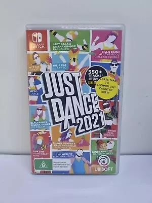 Just Dance 2021 - Nintendo Switch Game - Like New - Free Postage • $29