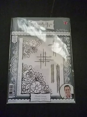 £4 • Buy Sentimentally Yours - Floral Curios Corsage Corners Stamps Set
