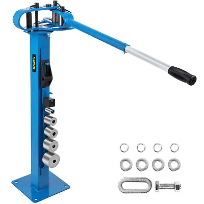 VEVOR YP-38 Metal Bender Manual Pipe Bender With Floor Stand 7 Dies 1 -3  • $114.99