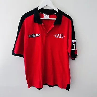 HSV Racing Team Mobil Polo Shirt - Mens Size Large - Aus Postage FAST • $34.90