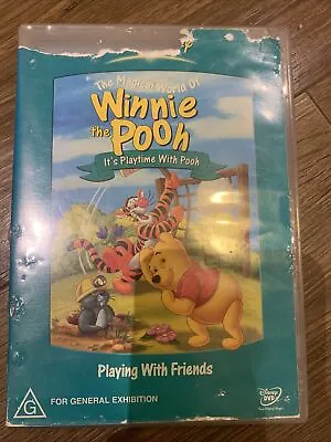 Magical World Of Winnie The Pooh The - It's Playtime With Pooh  (DVD 2003) • £4.38
