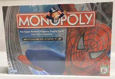 Monopoly Spider-Man Board Game Parker Brothers 2006 Hasbro • $39.99