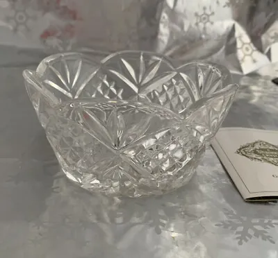 $29 • Buy ❤️SHANNON Crystal   Designs Of Ireland Handcrafted Lead Cristal Bowl NWT