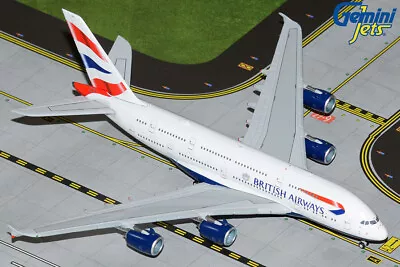 Gemini Jets 1:400 British Airways Airbus A380 G-XLEL GJBAW2110 IN STOCK • $56.76