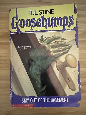 Goosebumps - #2 Stay Out Of The Basement - R.L. Stine • $3