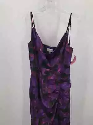 Pre-Owned Milly Purple Size 12 Maxi Sleeveless Dress • $70.39