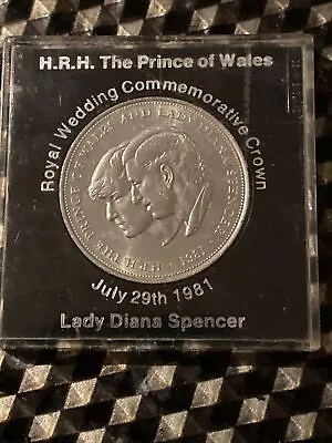 Collectible - 1981 Charles And Diana Royal Wedding Commemorative Crown Coin • £350