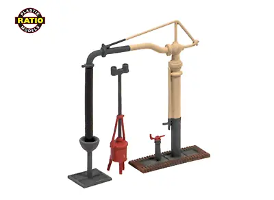 Ratio 212 N Gauge Water Crane & Fire Devil Kit • £14.30