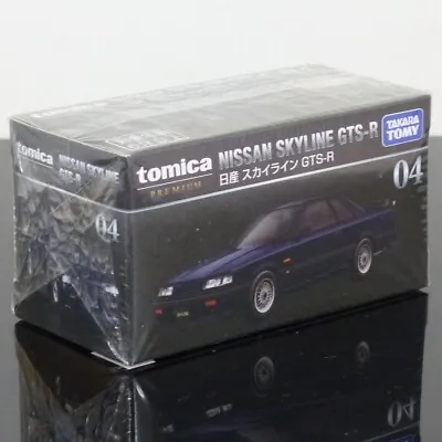 UK Stock - Tomica Premium 04 Nissan Skyline R31 GTS-R Bluish Black BOXED SEALED • $27.39