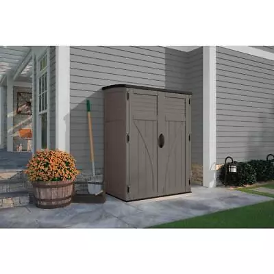 Suncast Storage Shed 71.5  X 53  X 32.5  Vertical W/ Handles Weather Resistant • $425.83