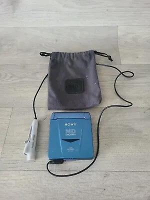 £49.99 • Buy Sony MZ-E33 Portable Mini Disc Player MD Walkmam Blue 