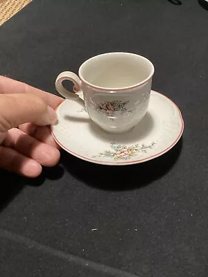 Vintage Danbury Mint Villeroya & Boch Demitasse Tea Cup And Saucer • $15