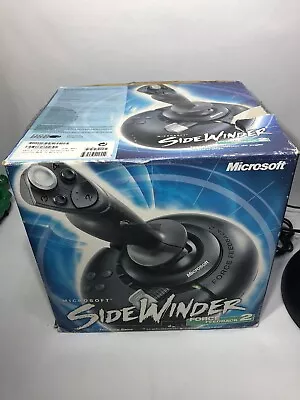 Microsoft Sidewinder Force Feedback 2  Joystick Usb Controller • $99.99