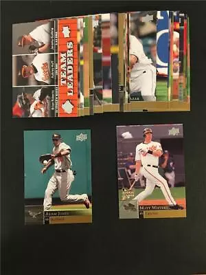 2009 Upper Deck Baltimore Orioles Team Set With Update 32 Cards Matt Wieters RC • $25